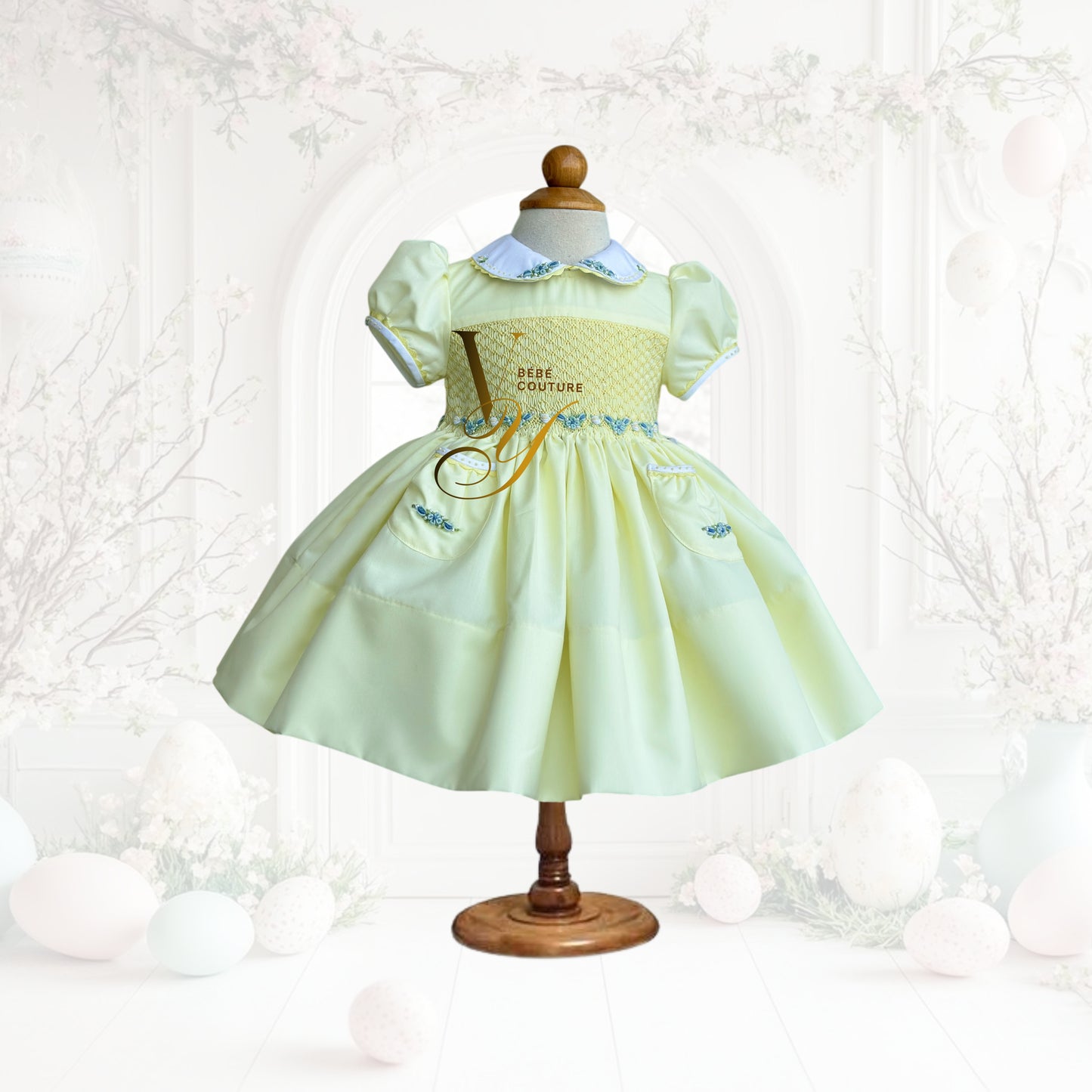 Primerose Easter Hand-smocked Dress