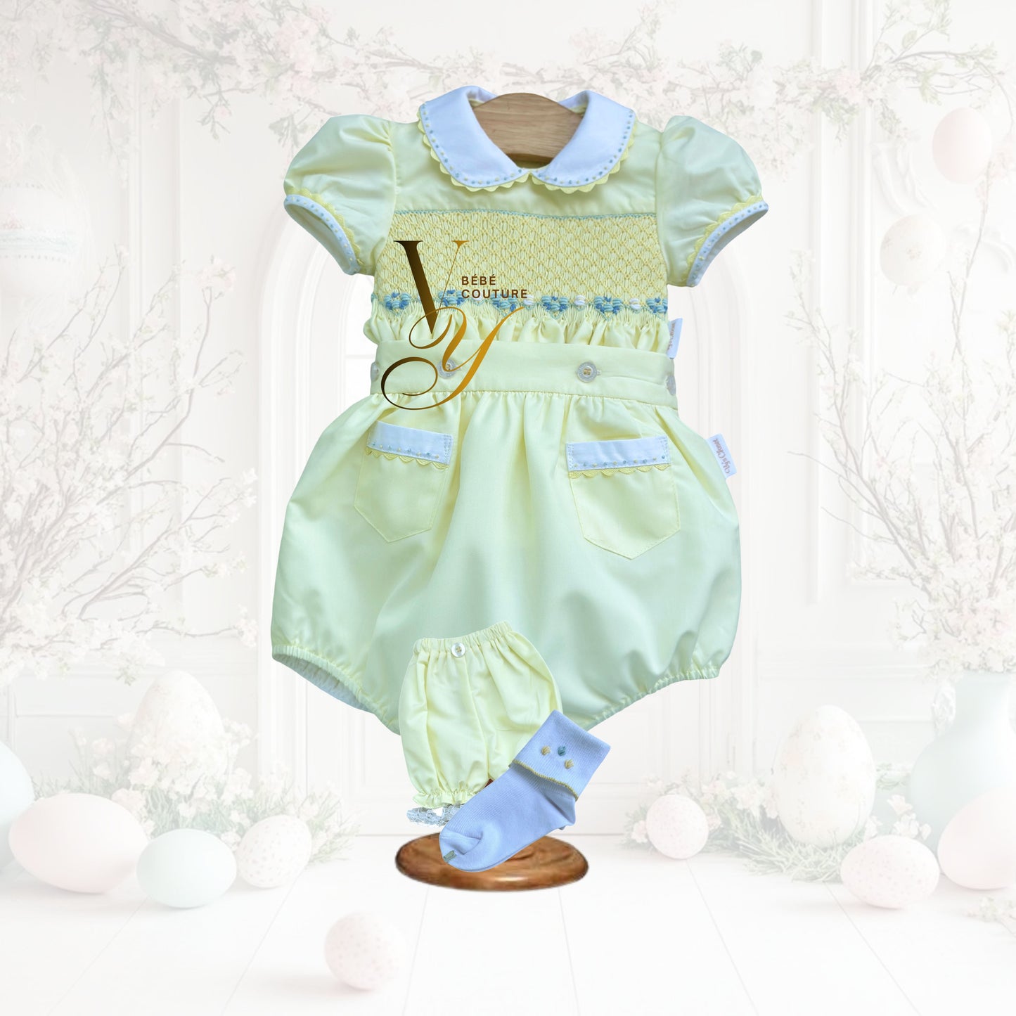 Primerose Easter Hand-smocked Suit