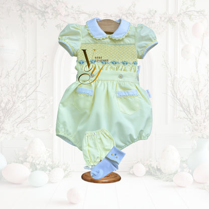Primerose Easter Hand-smocked Suit