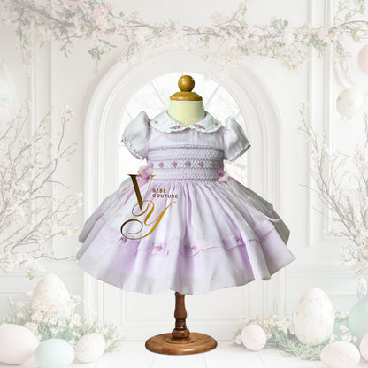 Lavina Silk Sparkle Organza Dress