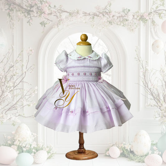 Lavina Silk Sparkle Organza Dress