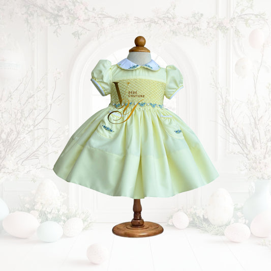 Primerose Easter Hand-smocked Dress
