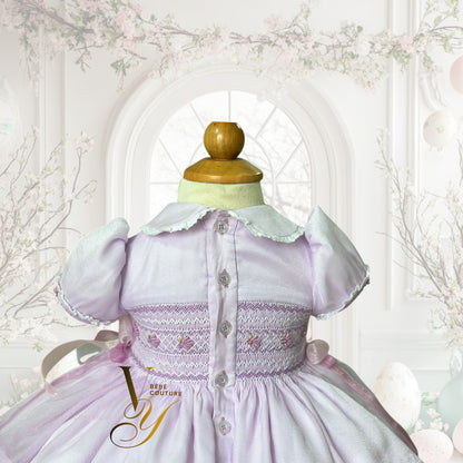 Lavina Silk Sparkle Organza Dress