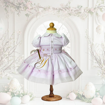 Lavina Silk Sparkle Organza Dress